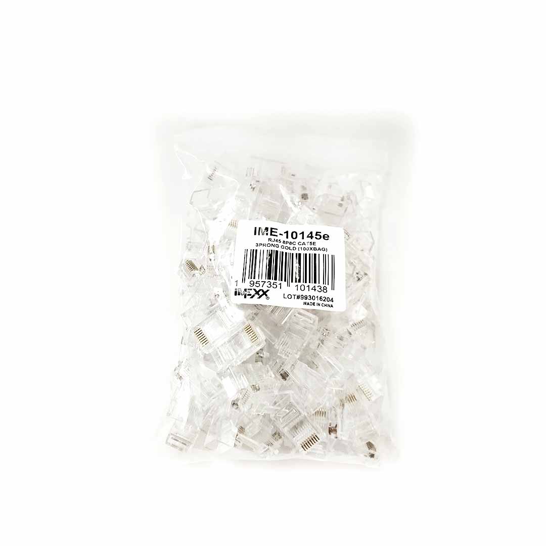 imexx-ime-10145e-03 RJ-45 CAT5E Modular Plug, Bag (Imexx)