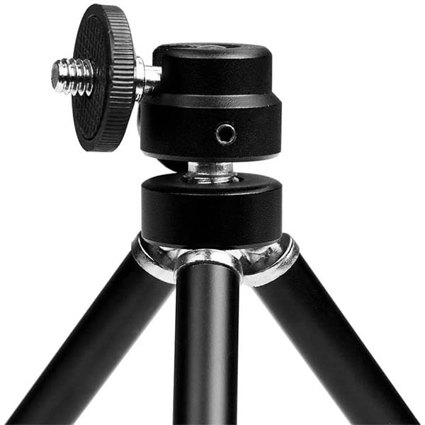 Mini Tripod (2) Lightweight Mini Webcam Tripod - Image 1