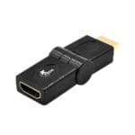 HDMI Male to HDMI Female Adapter with Adjustable Angle - Image 2