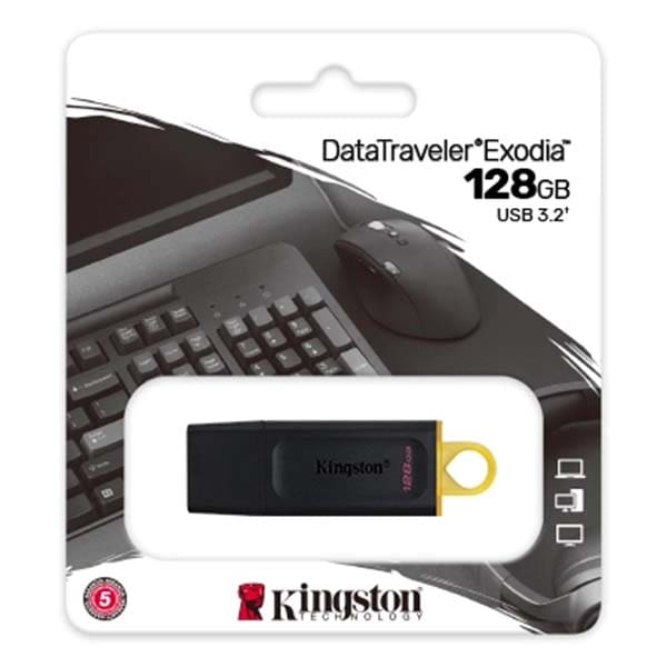 xtd128gb 02 128GB Kingston DataTraveler Exodia Flash Drive