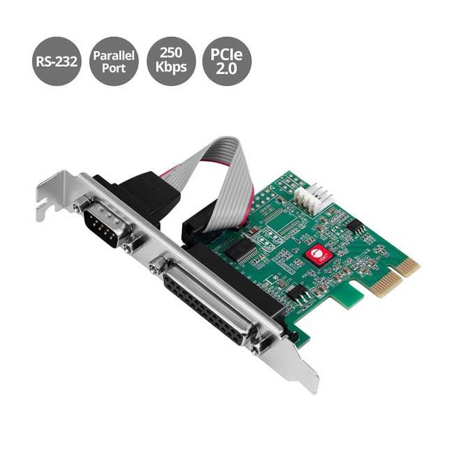 siig-1s1p-pcie-card-01 SIIG DP Cyber Serial/Parallel PCIe Card