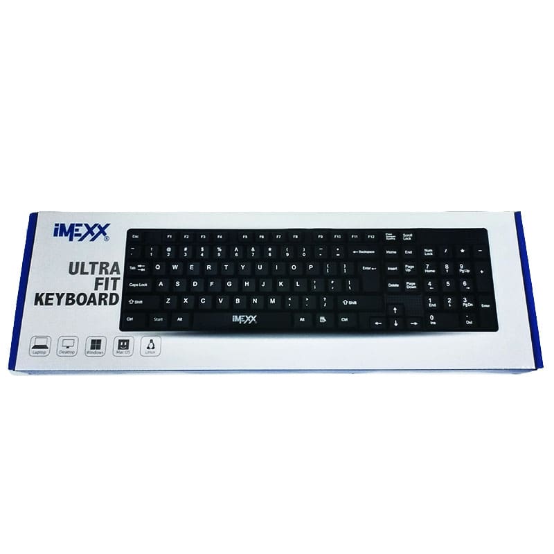 ime-20332en-001 Ultra Fit USB Keyboard (Imexx)