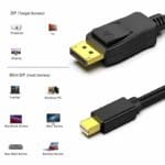 Benfei Mini DisplayPort to DisplayPort Cable - Image 2