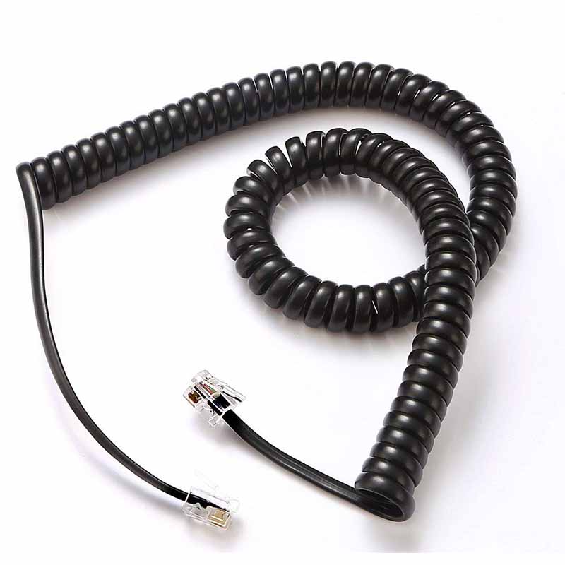 telephone-cord-ms-978 Telephone Handset Cord (Black)