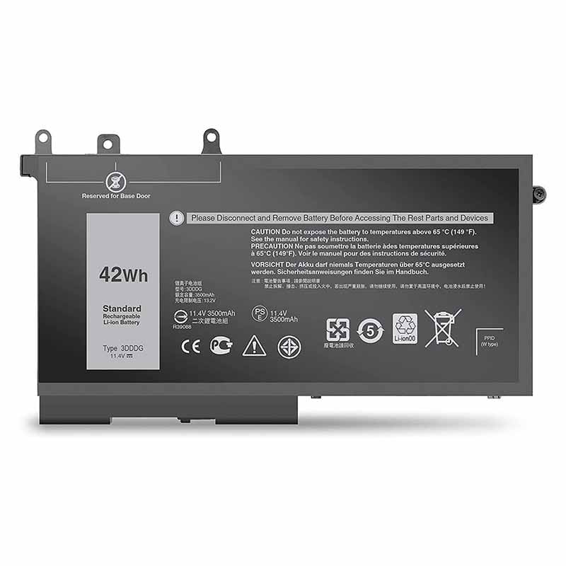 dell-3dddg-02 Dell 3DDDG 42wh 11.4V Laptop Battery