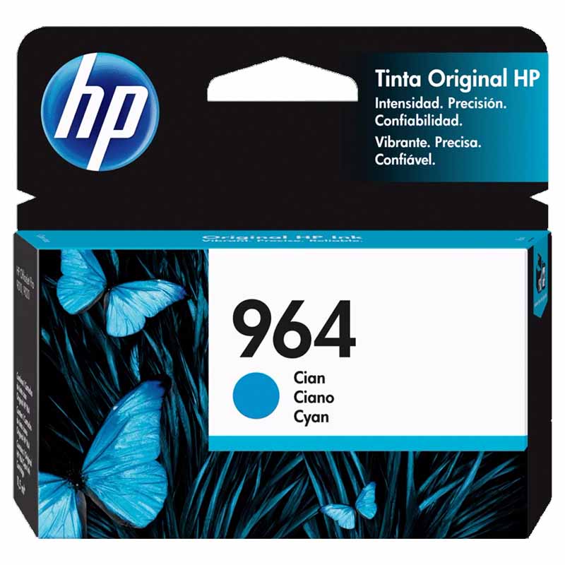 hp-964-cyan-01 HP 964 Cyan Ink Cartridge (3JA50AL)