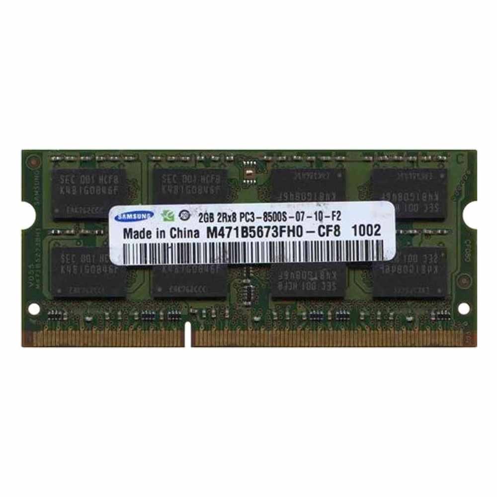 m471b5673fh0-cf8-01 2GB Samsung DDR3 PC3-8500 SODIMM