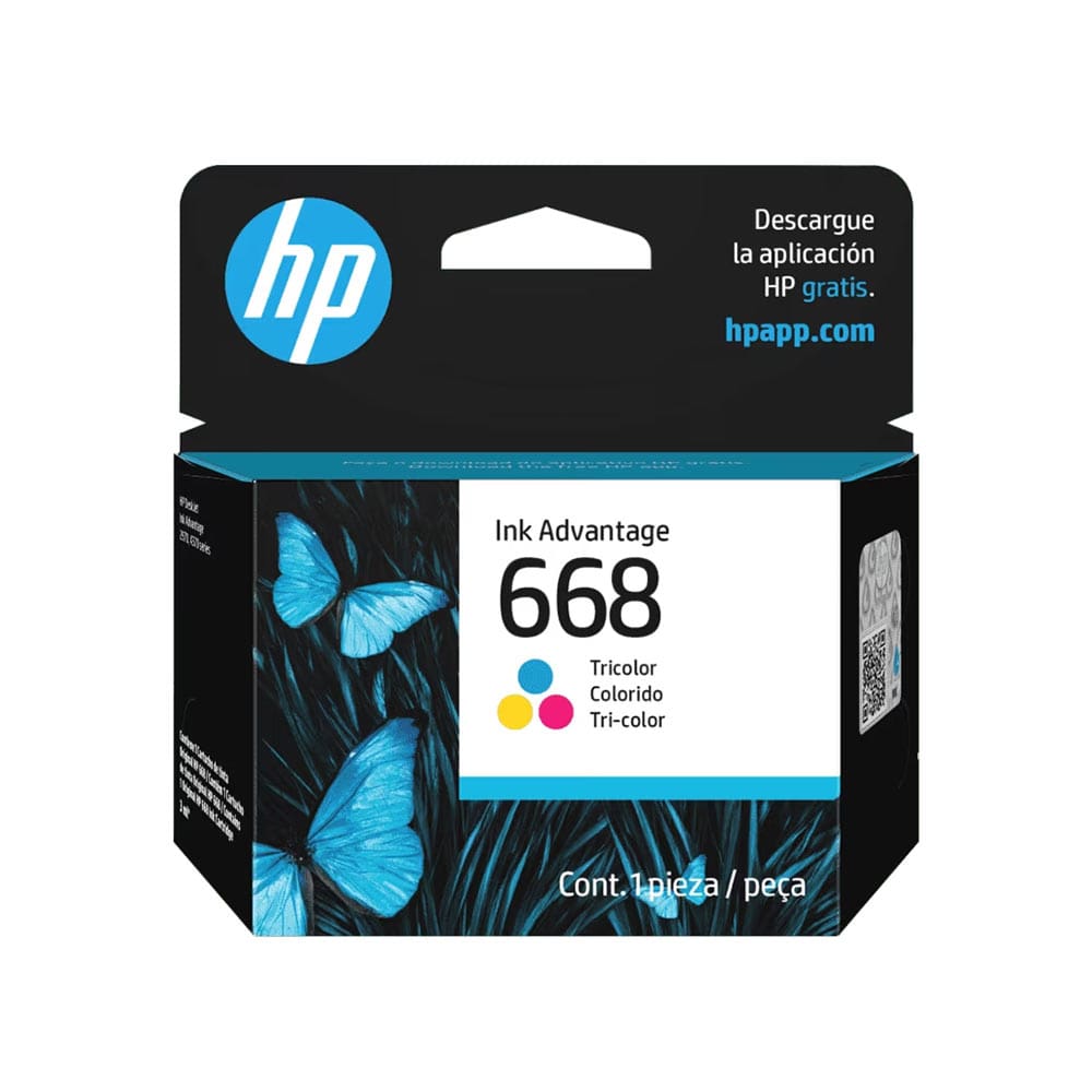 668-tri-color HP 668 Tri-Color Ink Cartridge (7FP36VL)